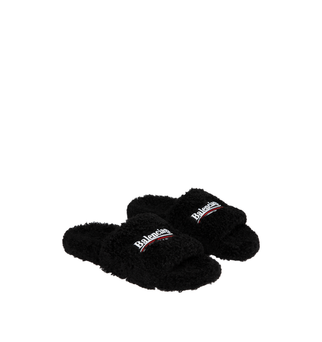 BALENCIAGA TEDDY SLIPPER (WOMENS)