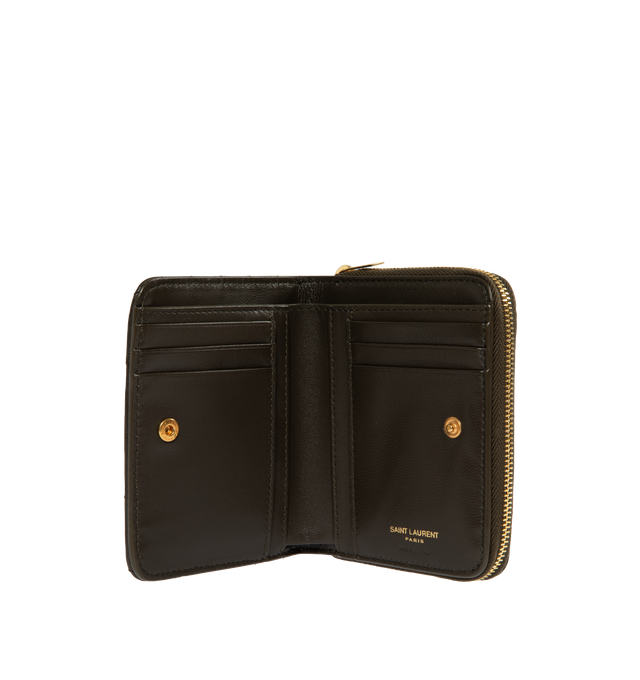 COMPACT ZIP-AROUND WALLET