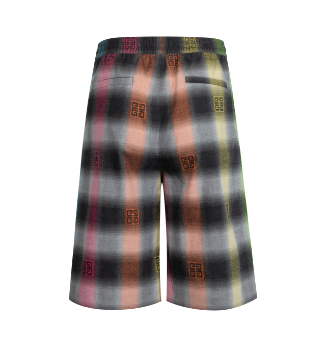 4G PLAID BERMUDA SHORTS (MENS)