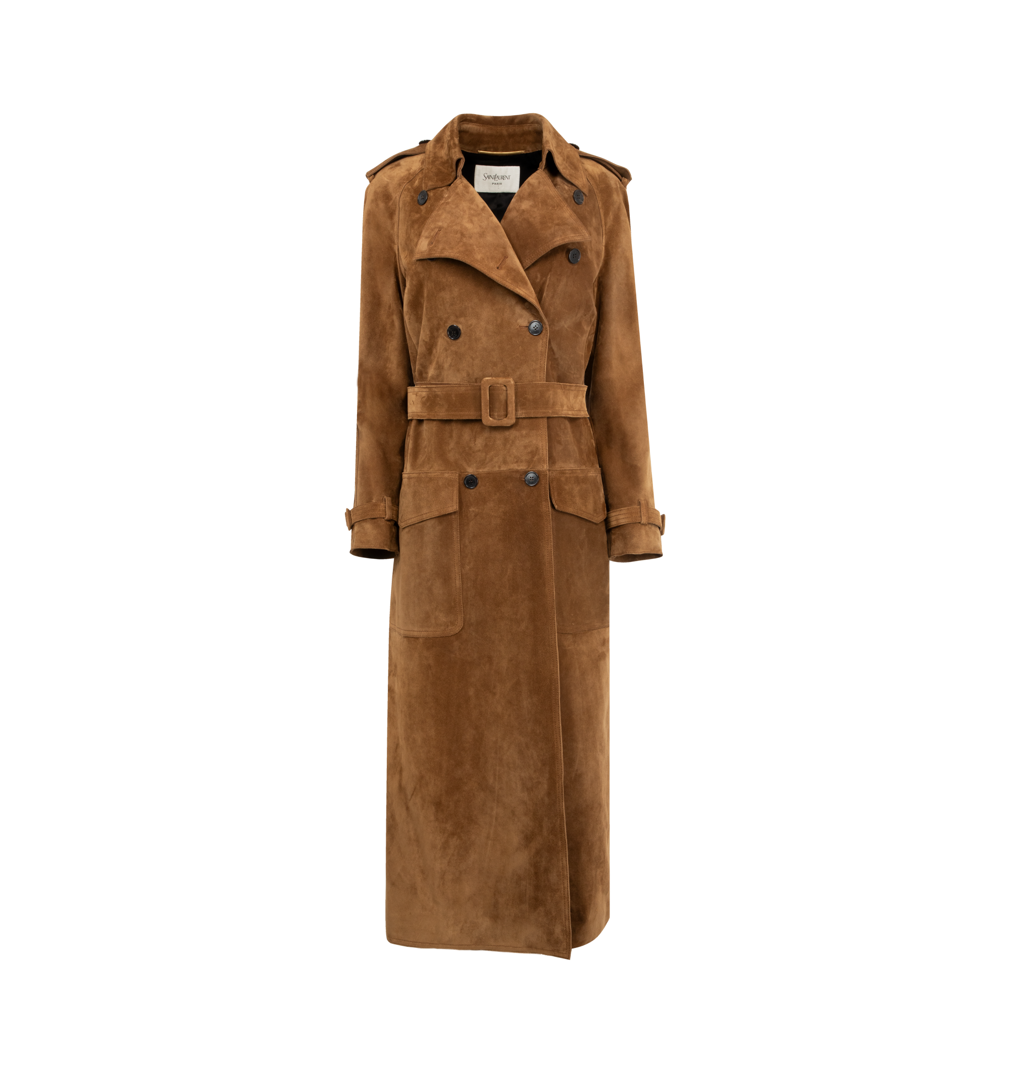 SUEDE TRENCH COAT (WOMENS) – HIRSHLEIFERS - Main Image