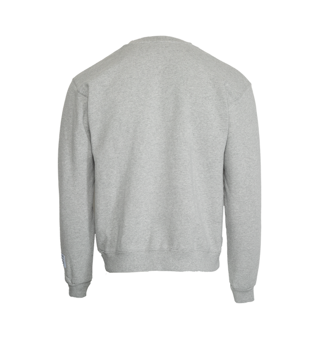Image 2 of 2 - GREY - GALLERY DEPT. Art Dept Sweatshirt featuring crew neck, long sleeves and front logo. 100% cotton. 