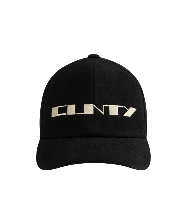 Image 1 of 2 - BLACK - DRKSHDW Baseball Cap featuring adjustable back strap and front logo detail. 100% cotton. Made in Italy.