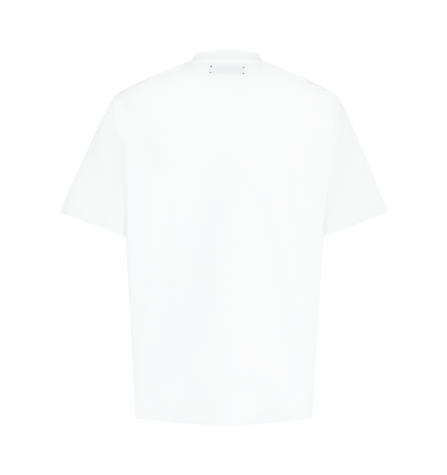 Image 2 of 2 - WHITE - Amiri Core Logo T-Shirt featuring crew neck, printed logo, short sleeves and a straight fit. 100% cotton. Made in Italy.