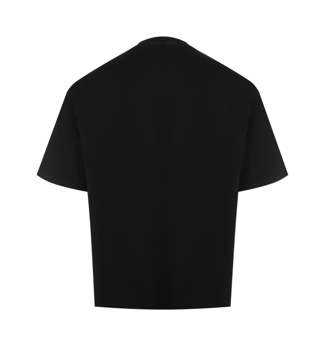 Image 2 of 2 - BLACK - PLEASURES Autopsy Heavyweight Shirt featuring short sleeves, crew neck, dropped shoulders and graphic on front. 100% cotton.