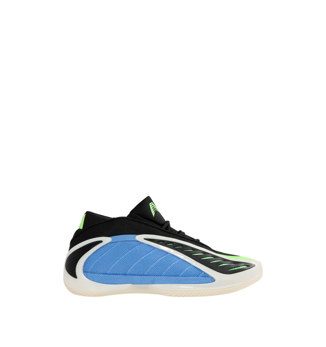 Image 1 of 5 - BLUE - ADIDAS Anthony Edwards 2 Sneaker featuring regular fit, lace closure, synthetic and textile upper, BOOST and Lightstrike, rubber outsole and textile lining.