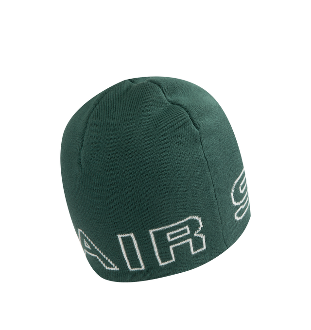 Image 3 of 3 - GREEN - SINCLAIR SFC Beanie featuring logo around brim.