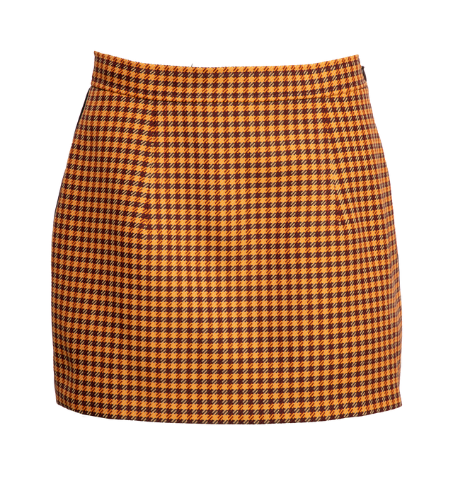 HOUNDSTOOTH MINI SKIRT (WOMENS)