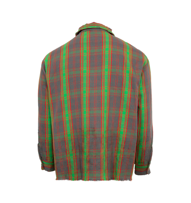 DENIM TEARS FLANNEL SHIRT