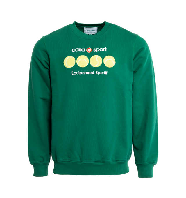 CASA SPORT EMBROIDERED SWEATSHIRT (MENS)