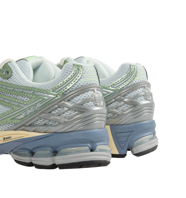 Image 3 of 5 - BLUE - NEW BALANCE 1906R Sneaker featuring ACTEVA LITE midsole cushioning, ABZORB SBS heel cushioning, N-ergy outsole provides superior shock absorption, Stability Web outsole technology provides added arch support, TPU heel cage and rubber outsole. Mesh upper with synthetic overlays.