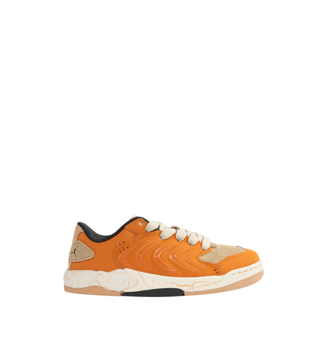 Image 1 of 5 - BROWN - JORDAN Jordan Session SE Sneaker featuring sockliner details, supple suede upper, real leather in the upper, foam midsole adds lightweight cushioning and rubber in the outsole.