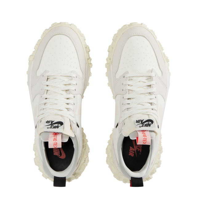 Image 5 of 5 - WHITE - JORDAN Air Jordan 1 Element Low A/T Sneaker featuring GORE-TEX material, a trail-ready outsole, leather and textiles that create a structured and breathable shoe, braided laces, foam midsole and rubber outsole.