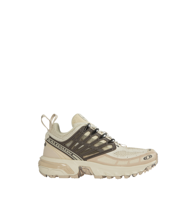 Image 1 of 5 - NEUTRAL - SALOMON Acs Pro Desert Sneaker featuring Quicklace lacing system, textile and synthetic upper, textile lining and rubber sole. 
