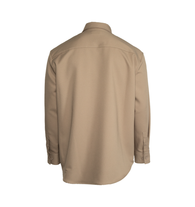 EMBLEM DRILL MILITARY OVERSHIRT (MENS)