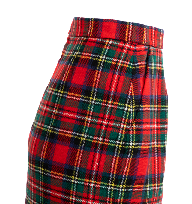TARTAN PENCIL SKIRT (WOMENS)