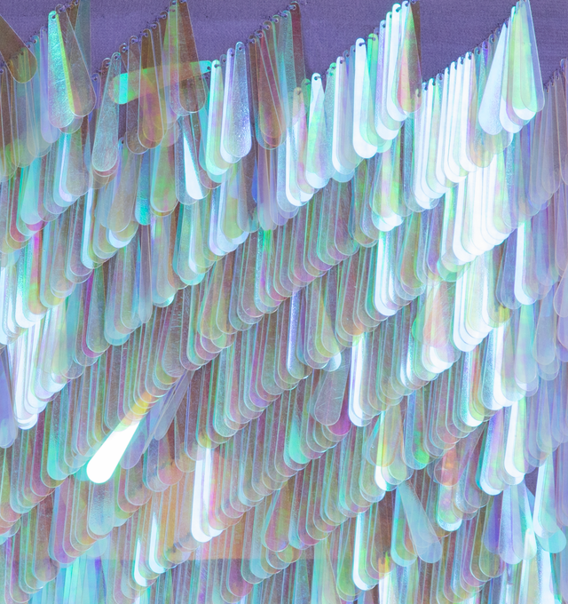 OPALESCENT MINI SKIRT