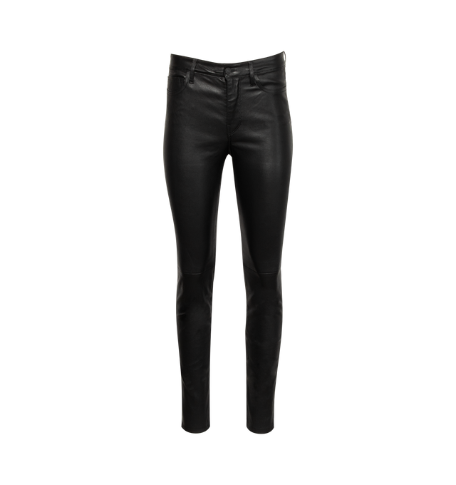 SLIM LEATHER PANT