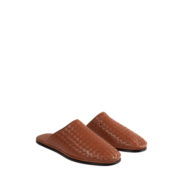 OPEN BACK NAPPA SLIPPERS (MENS)