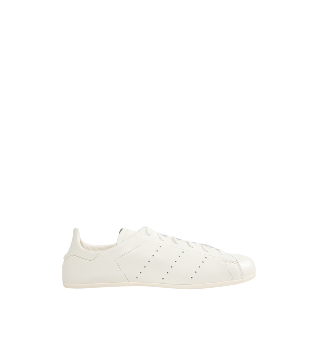 Image 1 of 5 - WHITE - ADIDAS Stan Smith Lo Pro Sneaker featuring low profile, smooth leather upper, molded sockliner, regular fit, lace closure, leather lining and rubber outsole.