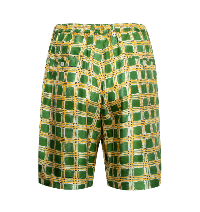 SILK CHECK FIELDS SHORTS (MENS)