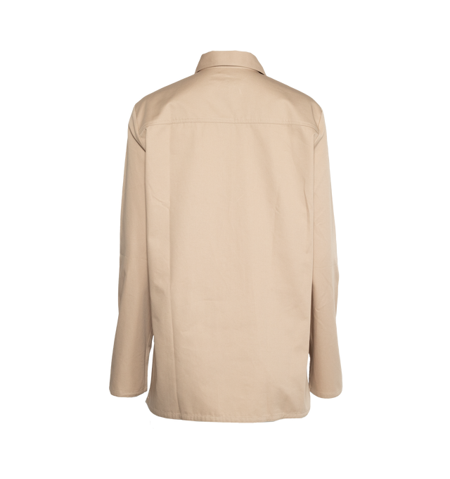 COTTON TWILL POCKET SHIRT (WOMENS)