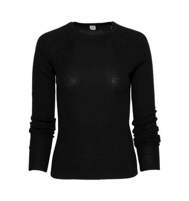 RIBBED MERINO TOP