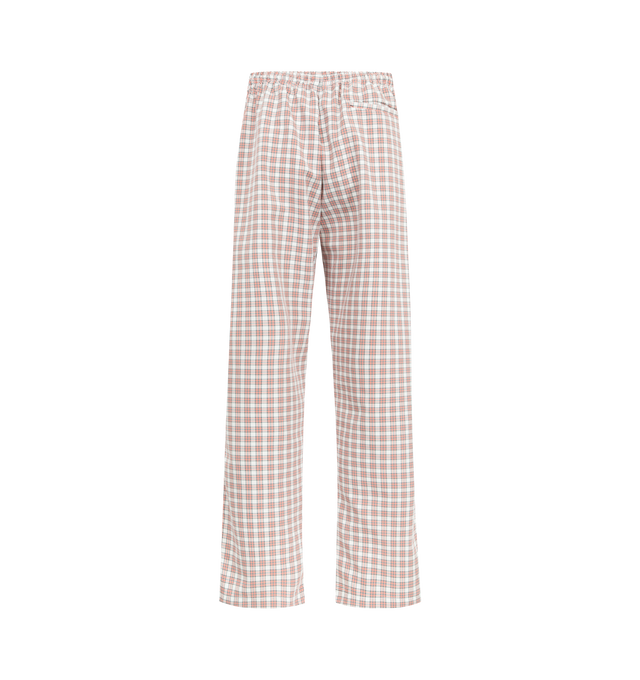 Image 2 of 3 - MULTI - WILLY CHAVARRIA Ruff Rider Track Pant featuring a loose fit, an elastic waistband with a hidden drawstring, embroidered script logo on the left and side slit pockets. 100% polyester.