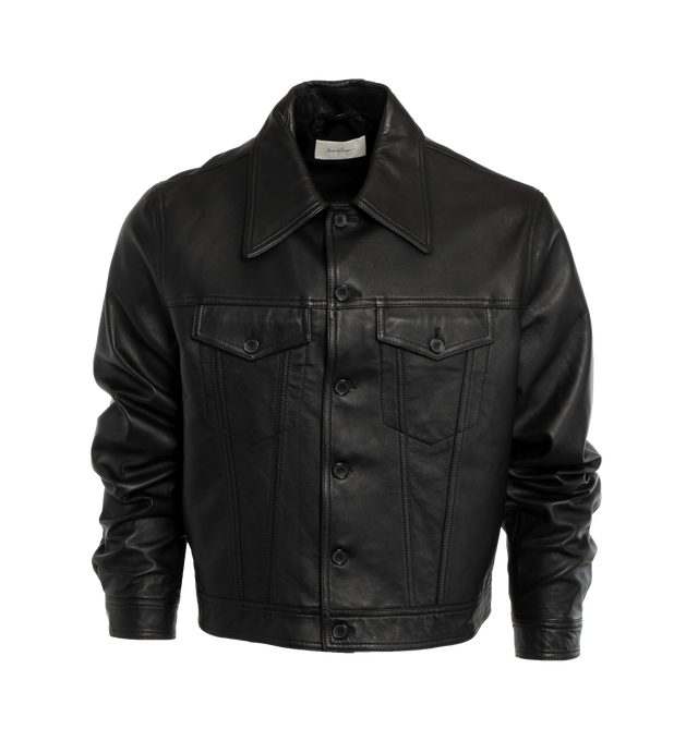LEATHER TRUCKER (MENS)