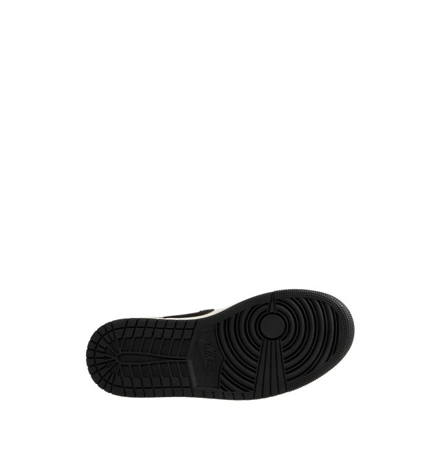 Image 4 of 5 - MULTI - Jordan Air Jordan 1 Low OG Sneakers are a lace-up style with perforated toes, foam midsoles, logos at the heels, and rubber traction soles.