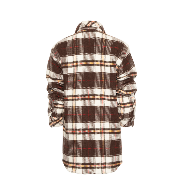 PLAID SHIRT MOONSTONE SNAP (UNISEX)