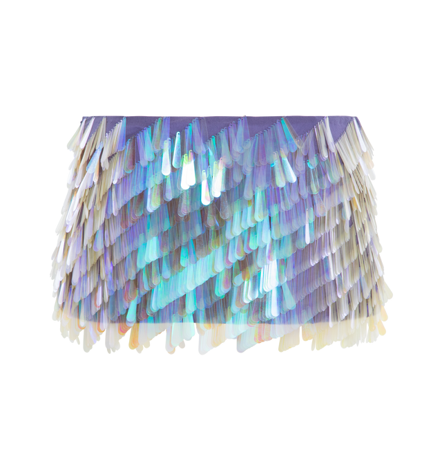 OPALESCENT MINI SKIRT