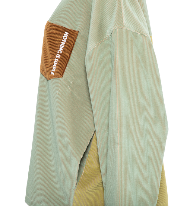 PATCH CORD ZIP JACKET (WOMENS)
