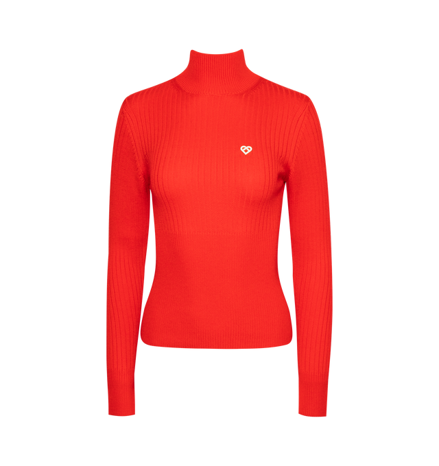 RIB HIGH NECK (WOMENS)