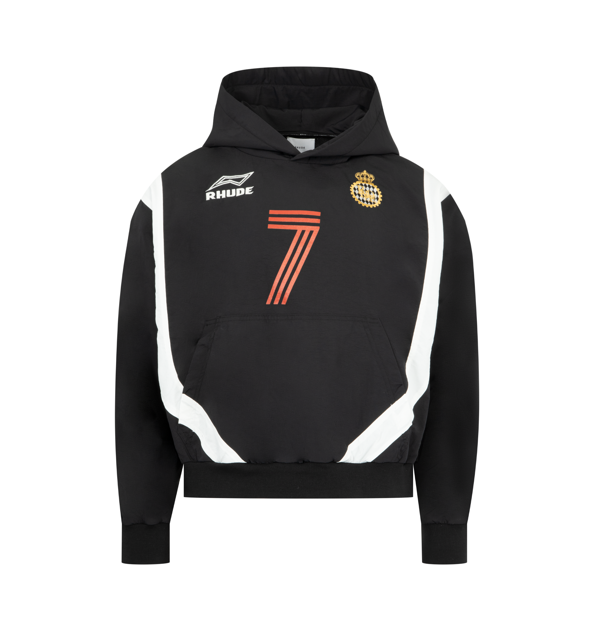 は*と様 23AW Lame Soccer Uniform Knit Pullo LAGO SOCCER JERSEY HOODIE (MENS) – HIRSHLEIFERS