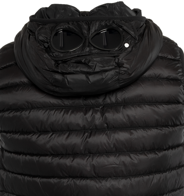 D.D. SHELL GOGGLE DOWN VEST (MENS)