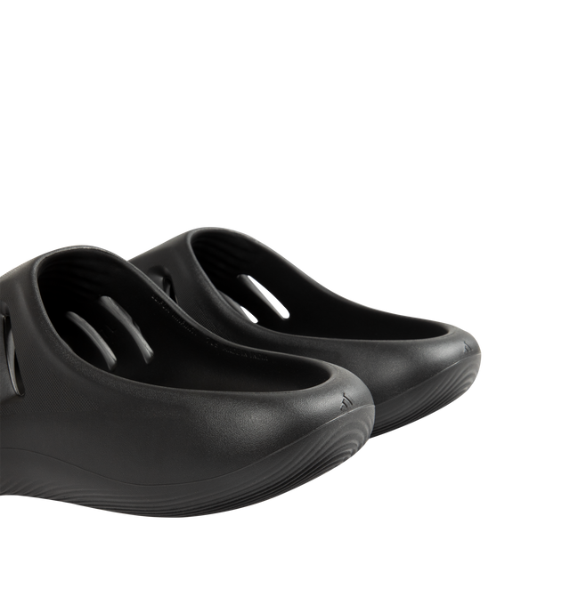 Image 3 of 4 - BLACK - ADIDAS Adifom IIInfinity Slides featuring regular fit, slip-on, Adifom upper and Adifoam midsole and outsole.