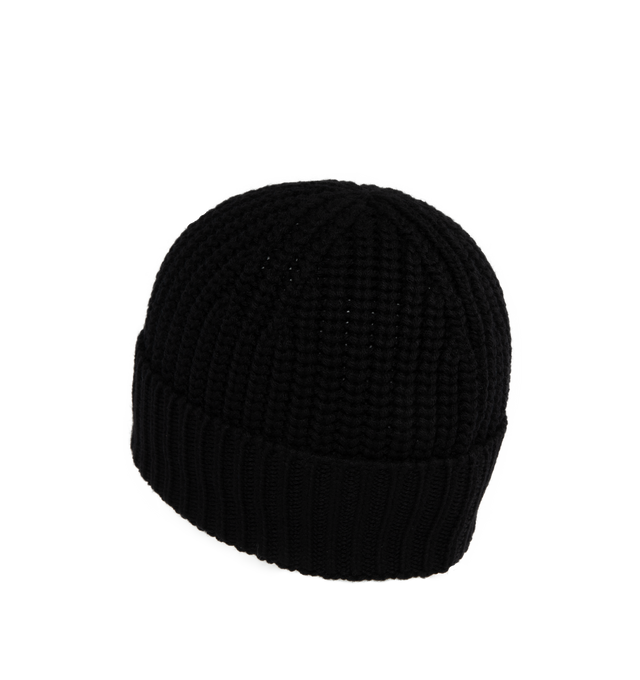 MONCLER RHINESTONE LOGO BEANIE