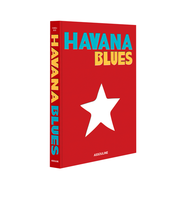 Image 1 of 4 - MULTI - Assouline Books Havana Blues by Author Pamela Ruiz. Linen hardcover book with 296 pages featuring over 200 illustrations. Language: English. Dimensions: W 10 x L 13 x D 1.5. Crumbling pastel-colored facades line its streets, parked vintage cars evoke times past, live music permeates the air. Welcome to Havana, home to an overwhelming energy.