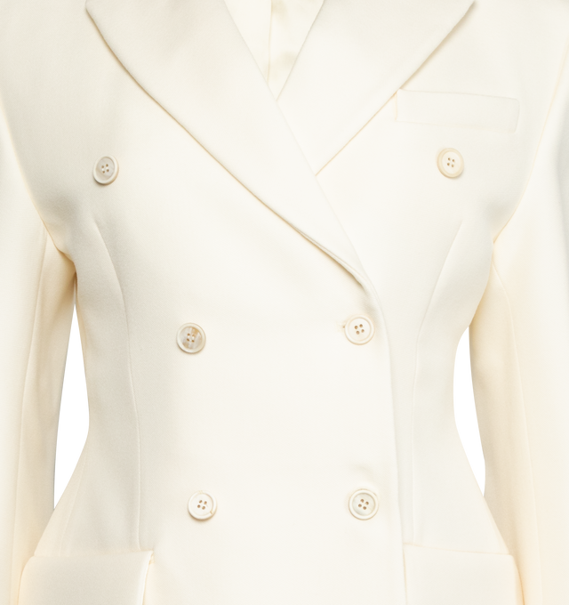DOUBLE BREASTED CONTOUR BLAZER (WOMENS)