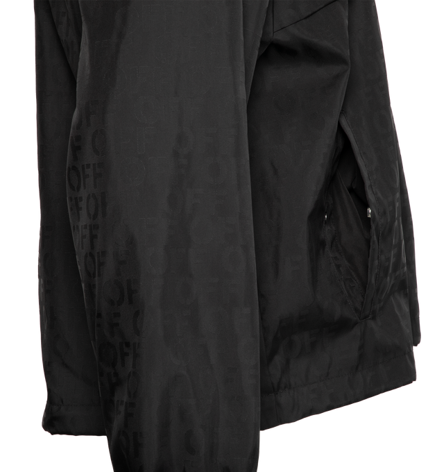 JACQUARD HOOD WINDBREAKER (MENS)