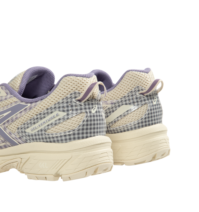 Image 3 of 5 - WHITE - ASICS STORY MFG x GEL-VENTURE 6 featuring a trail-specific outsole and high-abrasion rubber, rearfoot GEL cushioning and removable sockliner.