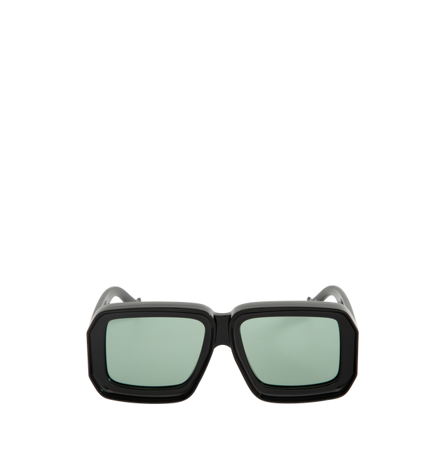 Image 1 of 3 - BLACK - Loewe Paula's Ibiza Dive In mask-shaped sunglasses in acetate featuring universal fit, UVA/UVB protection and metal LOEWE logo. Made in Italy.