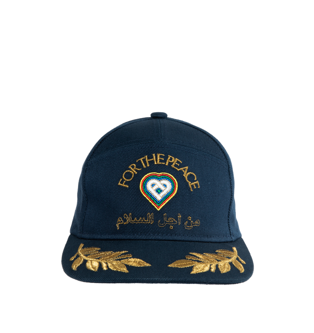FOR THE PEACE EMBROIDERED CAP