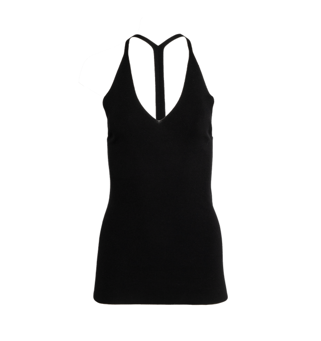 Y-BACK MERINO SILK TOP