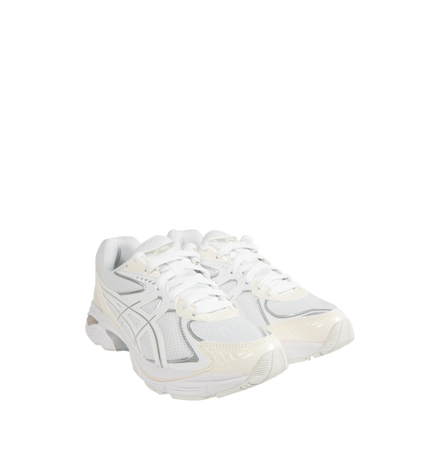 Image 2 of 5 - WHITE - ASICS GT-2160 Sneakers featuring mesh and faux leather upper with rubber sole, lace-up front, segmented midsole structure and GEL technology inserts and padded low-cut collar.