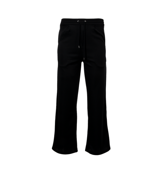 Image 1 of 4 - BLACK - SECOND LAYER Team Pants featuring straight-leg fit, slit side pockets and elastic drawstring waistband.  