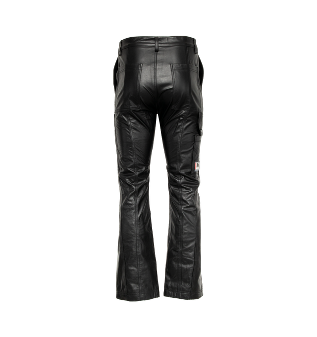 LEATHER CARPENTER PANT