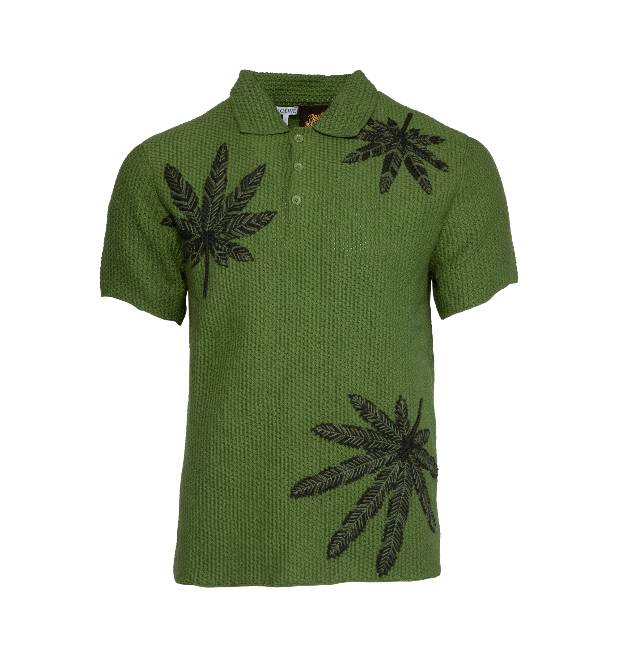 LEAF PATCH KNIT POLO (MENS) – HIRSHLEIFERS