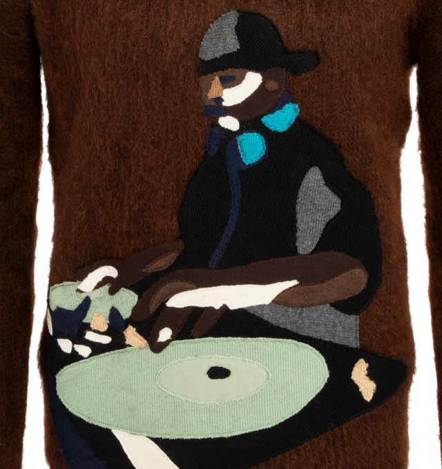 TURN TABLE CREWNECK (MENS)