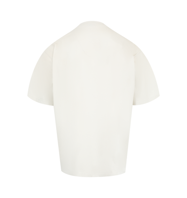 Image 2 of 2 - WHITE - BALENCIAGA City Of Angels T-Shirt featuring a medium fit, dry jersey, crewneck, short sleeves and City of angels artwork printed at front. 100% cotton. Made in Portugal.